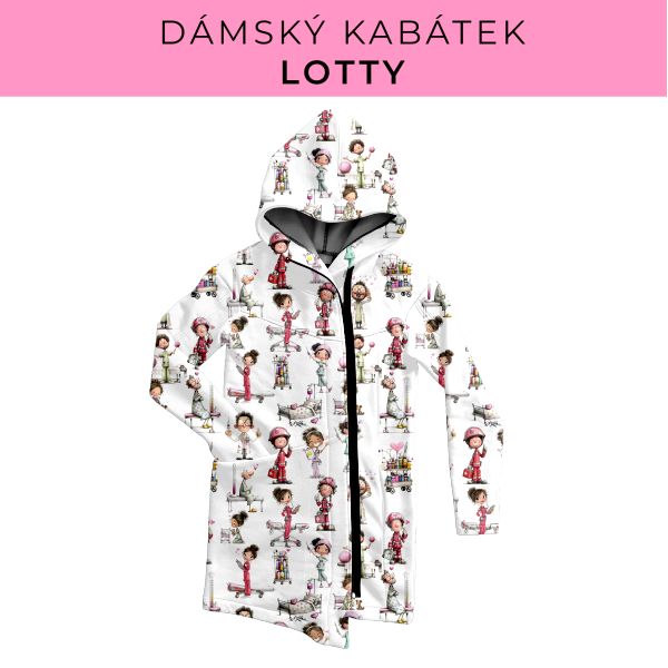 DÁMSKÝ střih - Kabátek Lotty