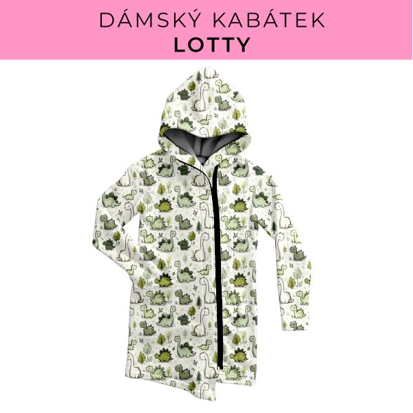 DÁMSKÝ střih - Kabátek Lotty