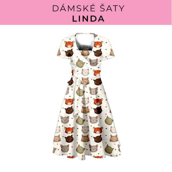 DÁMSKÝ střih - šaty Linda