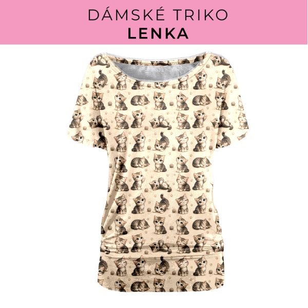 DÁMSKÝ střih - Triko Lenka