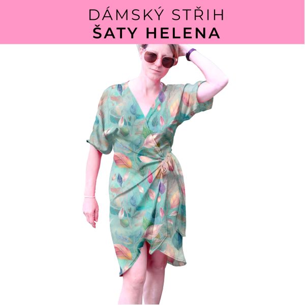Dámský střih na šaty  Helena