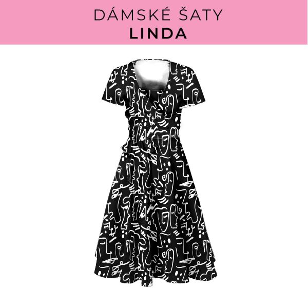 DÁMSKÝ střih - šaty Linda