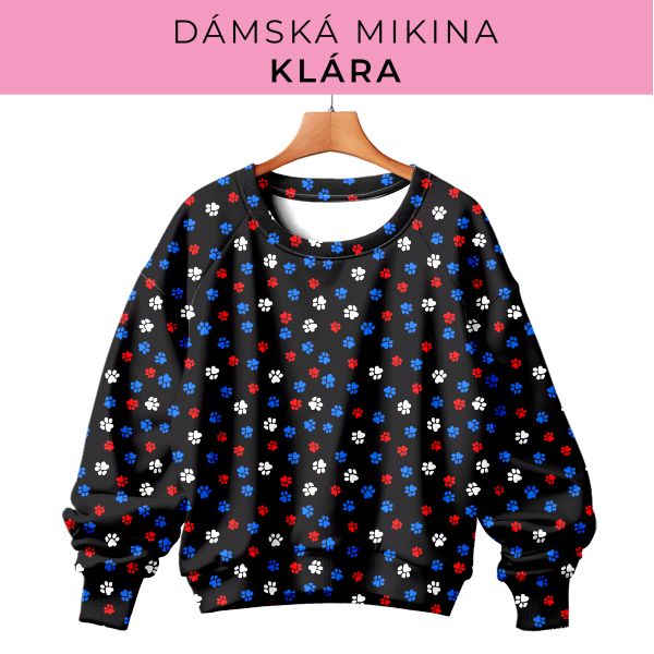 DÁMSKÝ střih - mikina Klára