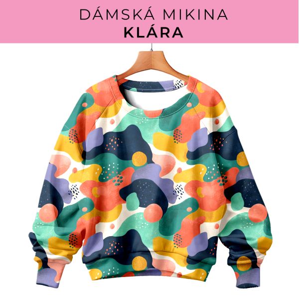 DÁMSKÝ střih - mikina Klára