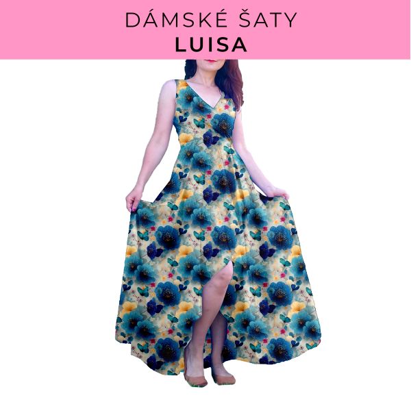 DÁMSKÝ střih - šaty Luisa