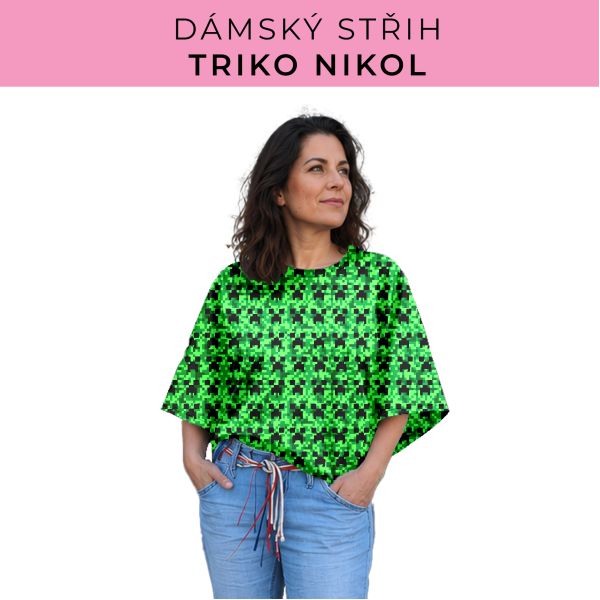 Dámský střih -  triko Nikol