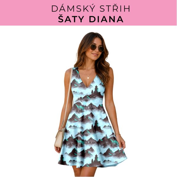 Dámský střih - šaty Diana