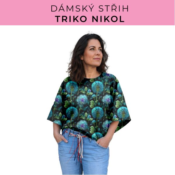 Dámský střih -  triko Nikol