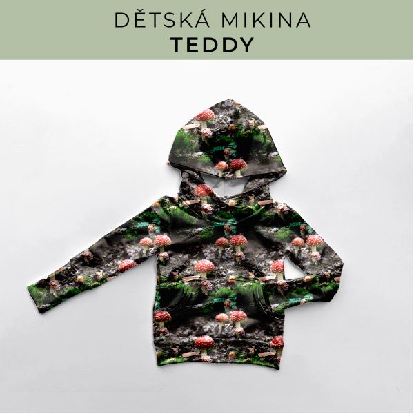 DĚTSKÝ střih - Mikina Teddy