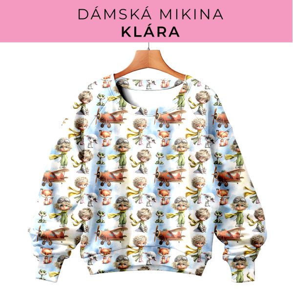 DÁMSKÝ střih - mikina Klára