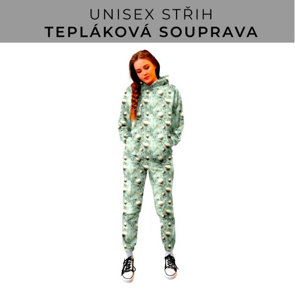 DÁMSKÝ střih - SET mikina a tepláky 