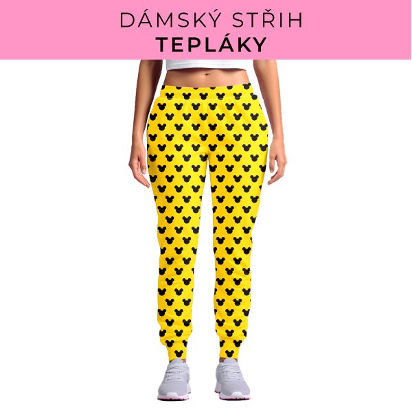 DÁMSKÝ střih - tepláky