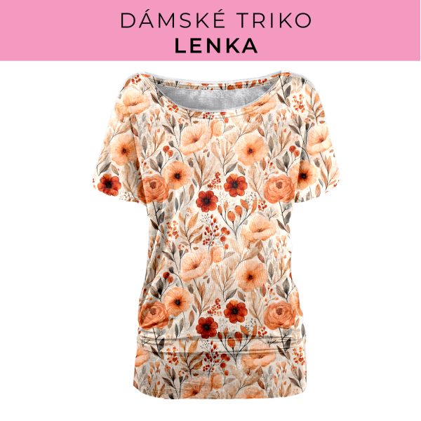 DÁMSKÝ střih - Triko Lenka