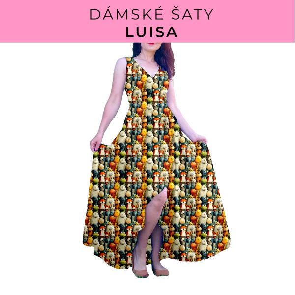 DÁMSKÝ střih - šaty Luisa