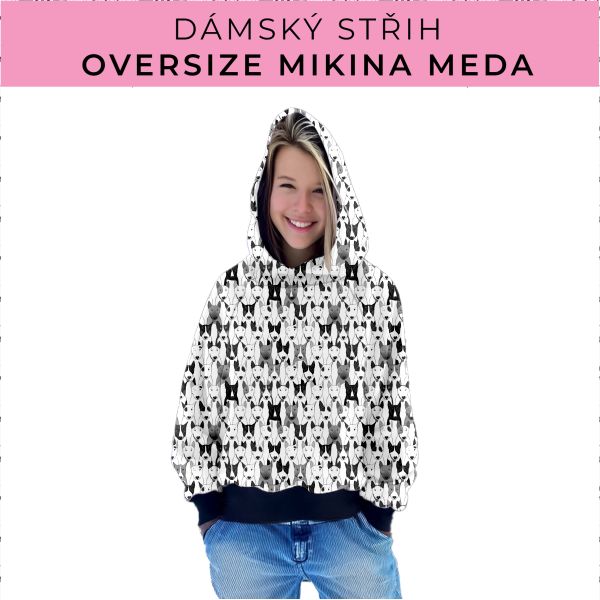 Dámský střih - mikina Meda