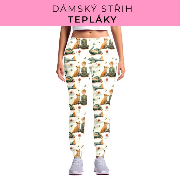 DÁMSKÝ střih - tepláky