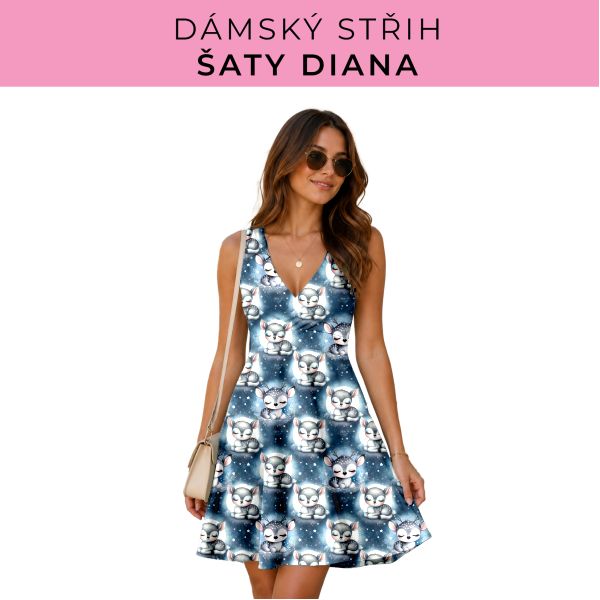 Dámský střih - šaty Diana