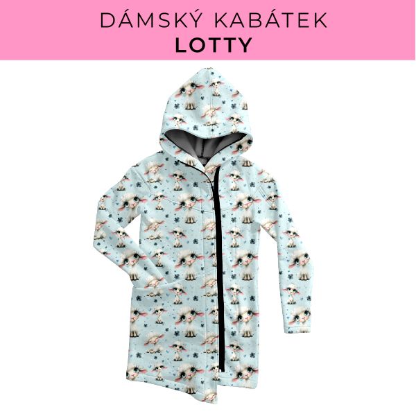 DÁMSKÝ střih - Kabátek Lotty