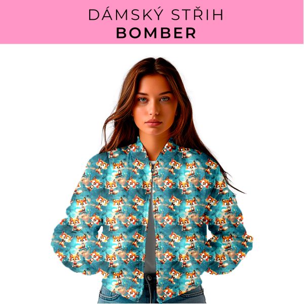 DÁMSKÝ střih - Bomber