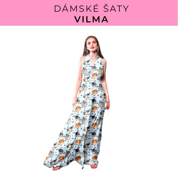 DÁMSKÝ střih - šaty Vilma