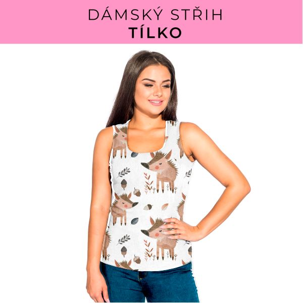 DÁMSKÝ střih - Tílko a kalhoty 