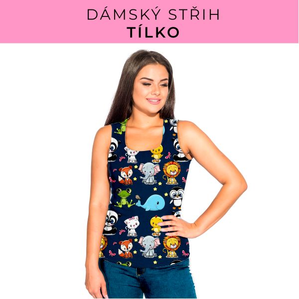 DÁMSKÝ střih - Tílko a kalhoty 