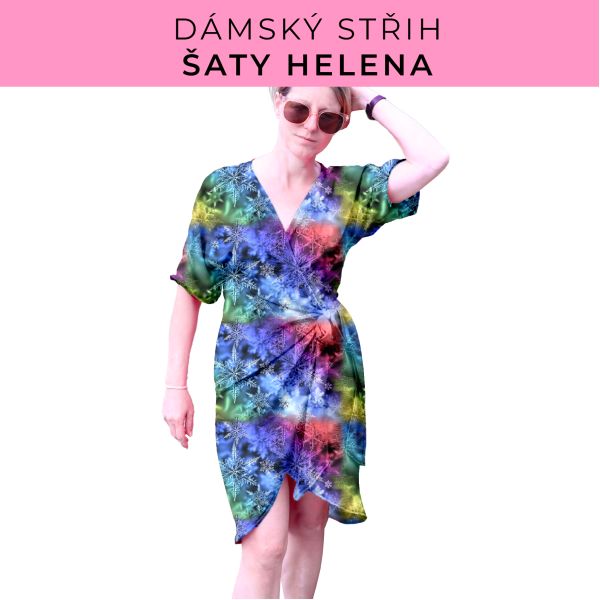 Dámský střih na šaty  Helena