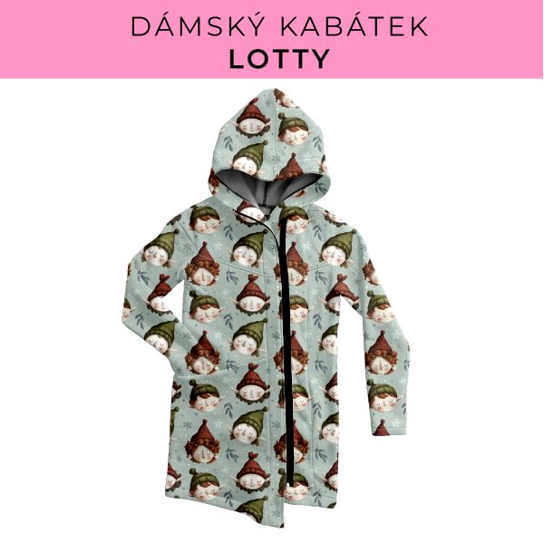 DÁMSKÝ střih - Kabátek Lotty