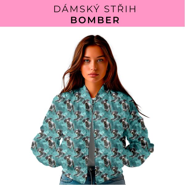 DÁMSKÝ střih - Bomber