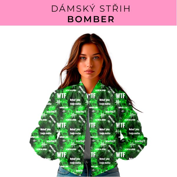 DÁMSKÝ střih - Bomber
