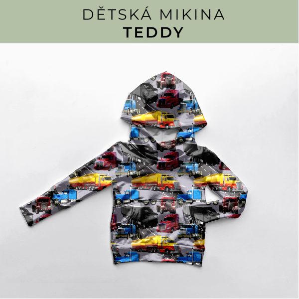 DĚTSKÝ střih - Mikina Teddy