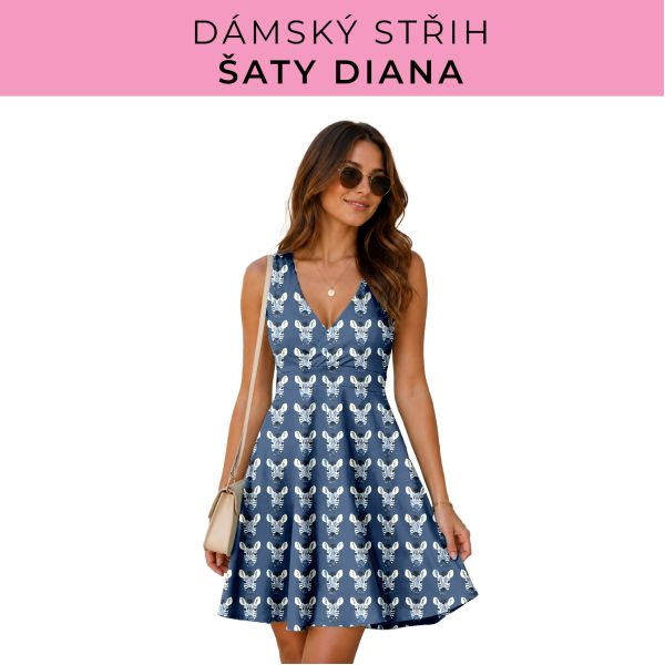 Dámský střih - šaty Diana