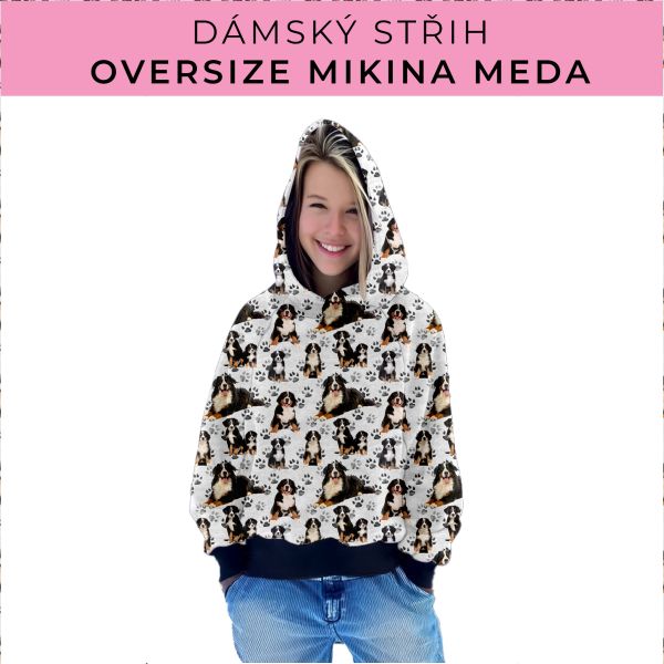 Dámský střih - mikina Meda