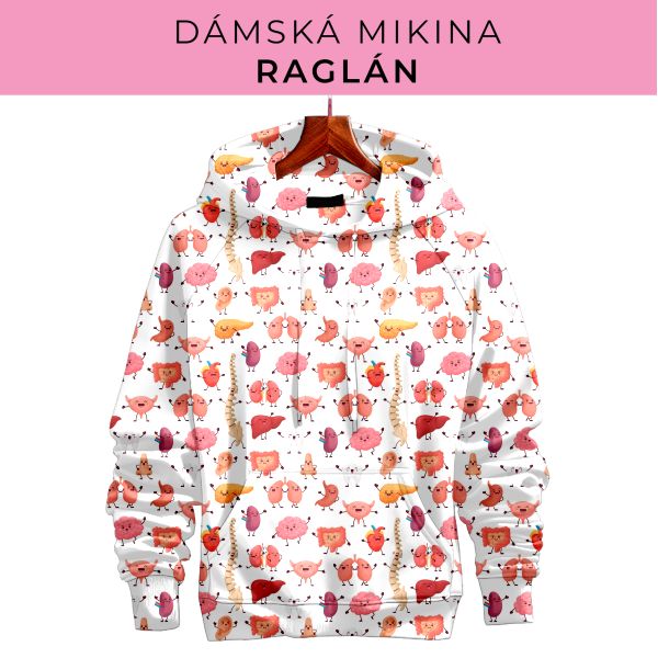 DÁMSKÝ střih - mikina raglán