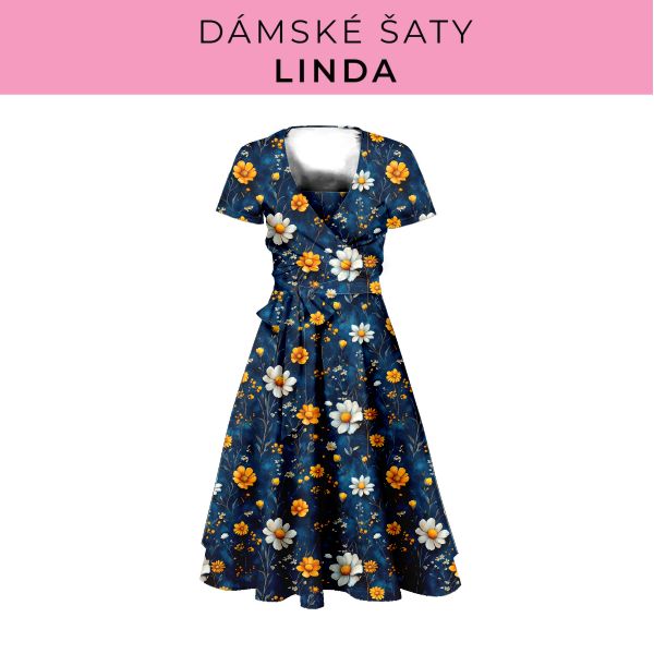DÁMSKÝ střih - šaty Linda