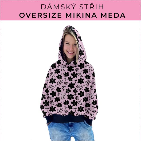 Dámský střih - mikina Meda