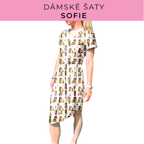 DÁMSKÝ střih - šaty Sofie