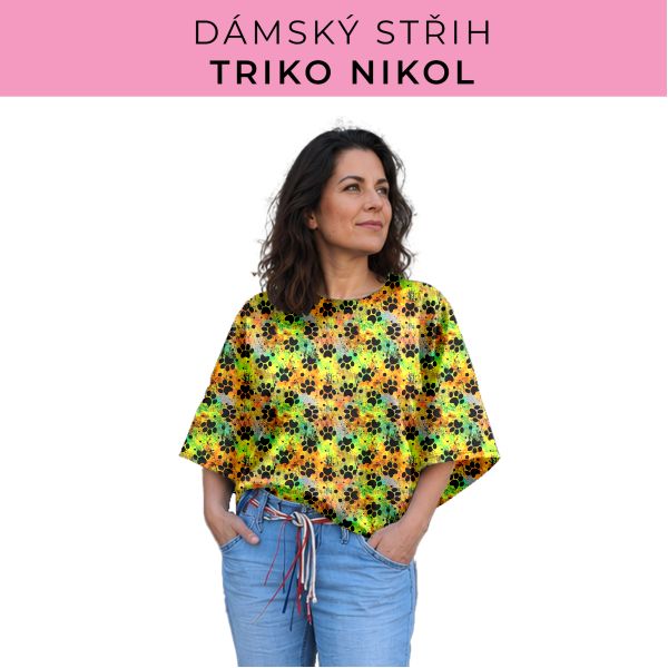Dámský střih -  triko Nikol