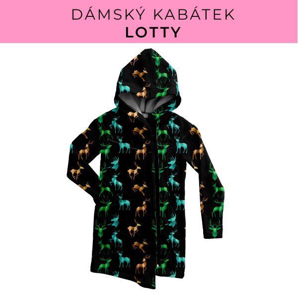 DÁMSKÝ střih - Kabátek Lotty