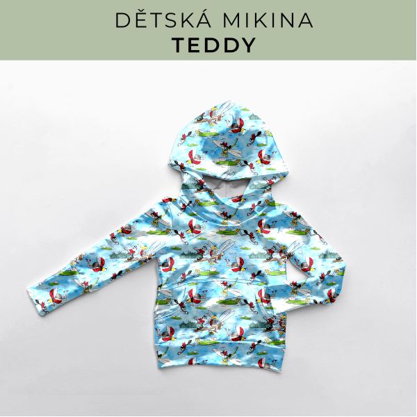 DĚTSKÝ střih - Mikina Teddy