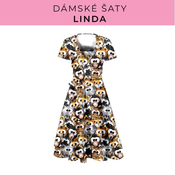 DÁMSKÝ střih - šaty Linda