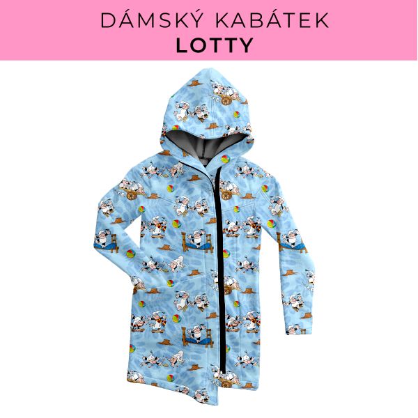 DÁMSKÝ střih - Kabátek Lotty