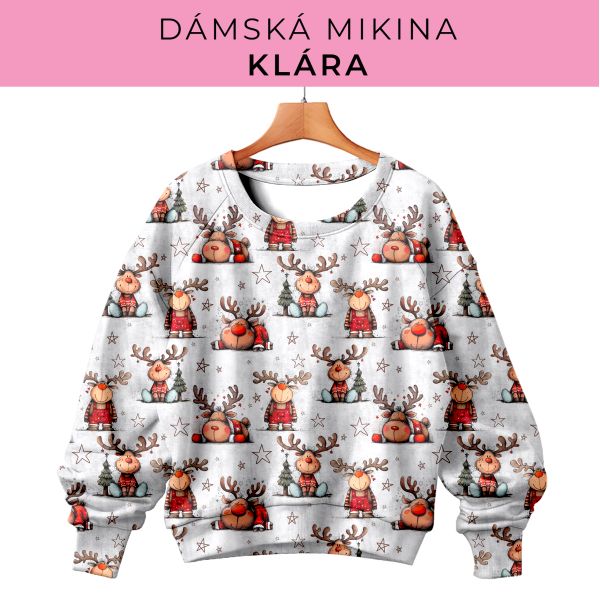 DÁMSKÝ střih - mikina Klára