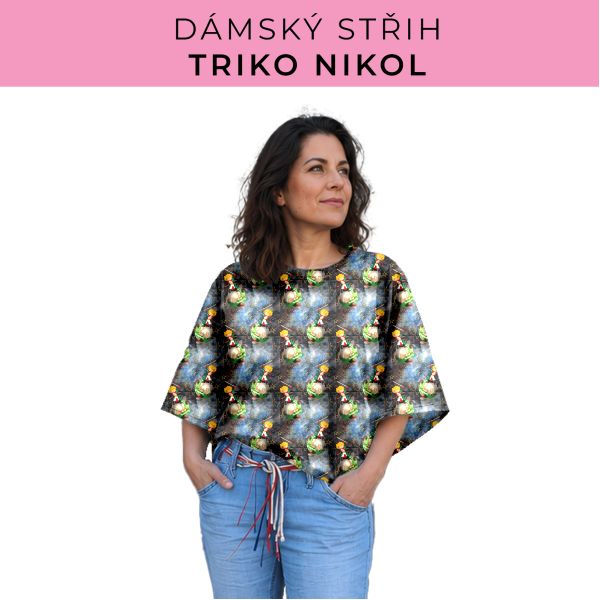 Dámský střih -  triko Nikol