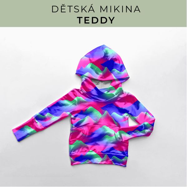 DĚTSKÝ střih - Mikina Teddy