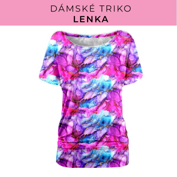 DÁMSKÝ střih - Triko Lenka