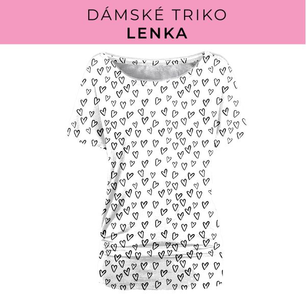 DÁMSKÝ střih - Triko Lenka