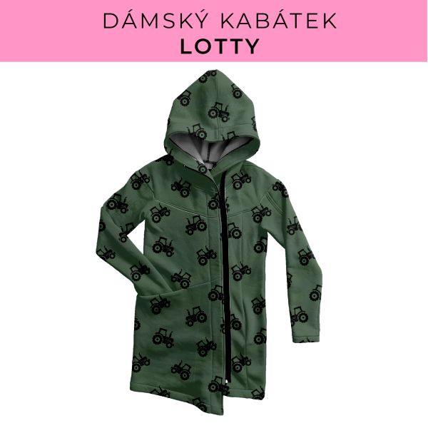 DÁMSKÝ střih - Kabátek Lotty