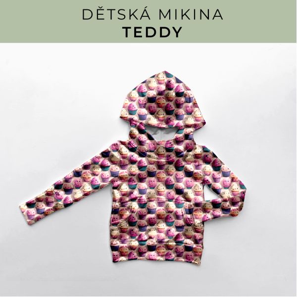 DĚTSKÝ střih - Mikina Teddy