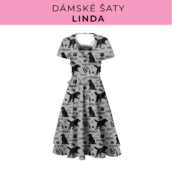 DÁMSKÝ střih - šaty Linda